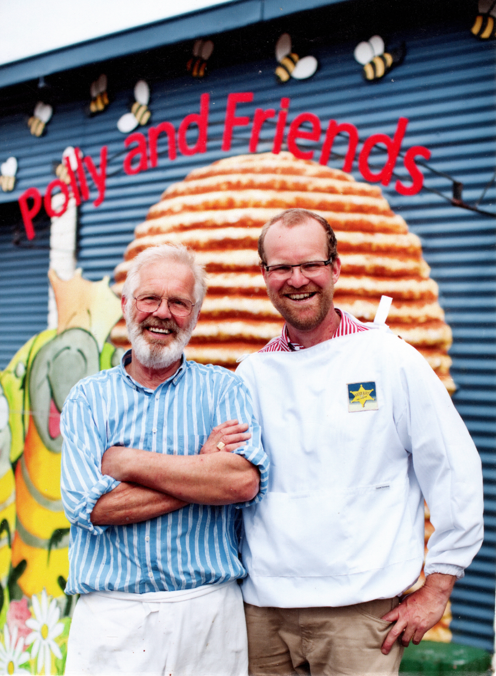 Henk Beerepoot, the inspiration, and Remmo Beerepoot, the founder, of Luca Nougat