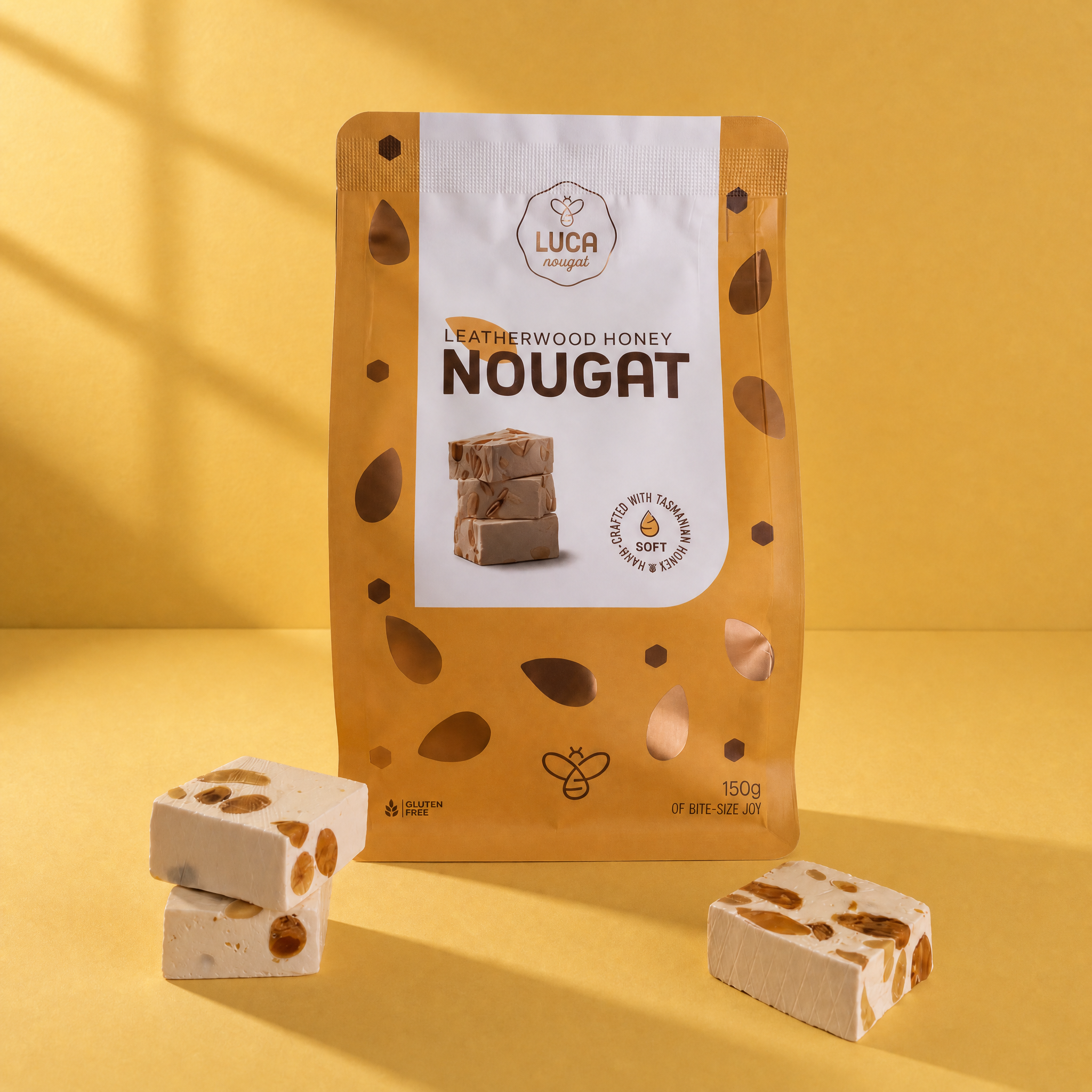 Leatherwood Honey Nougat Bites
