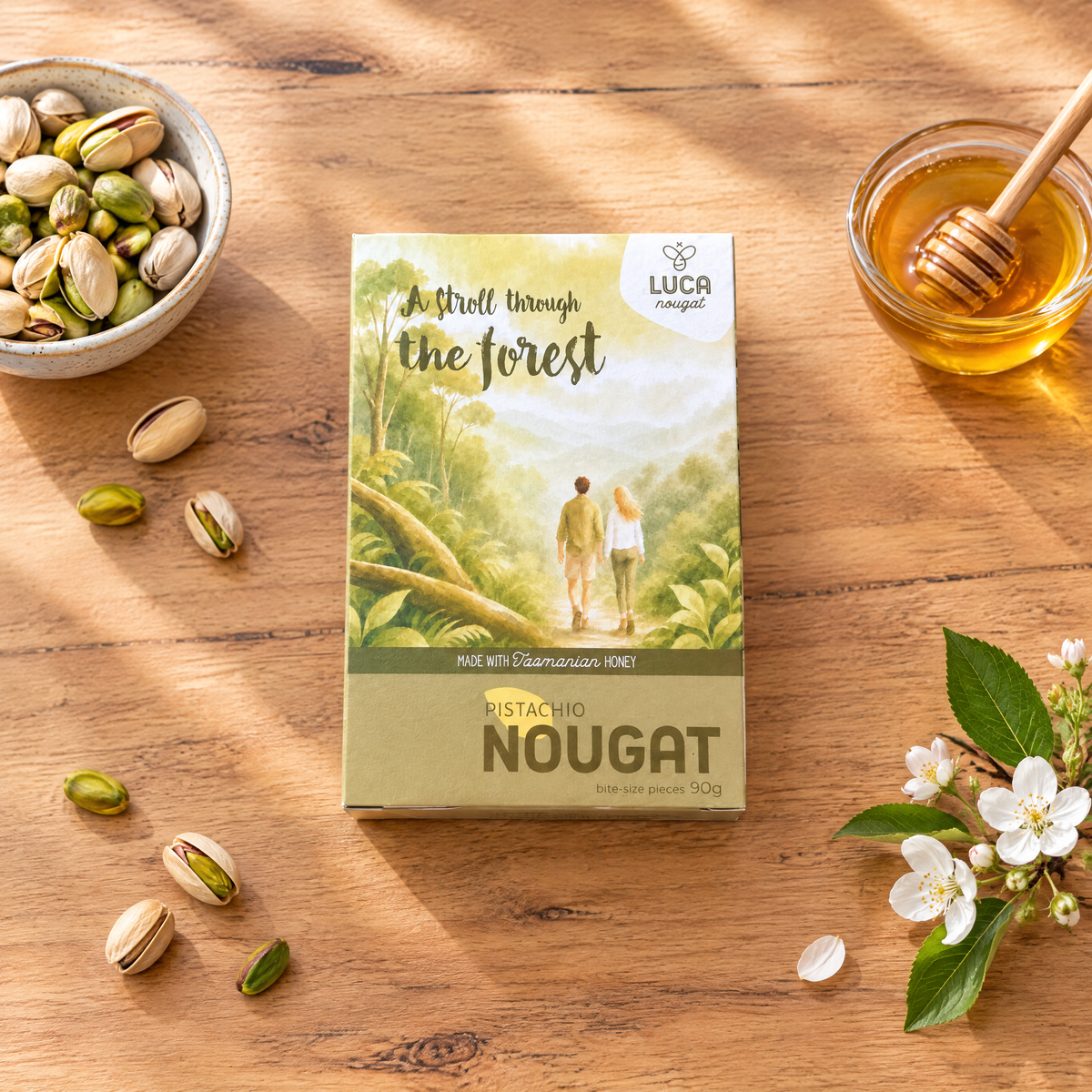 Pistachio Honey Nougat Gift Pack