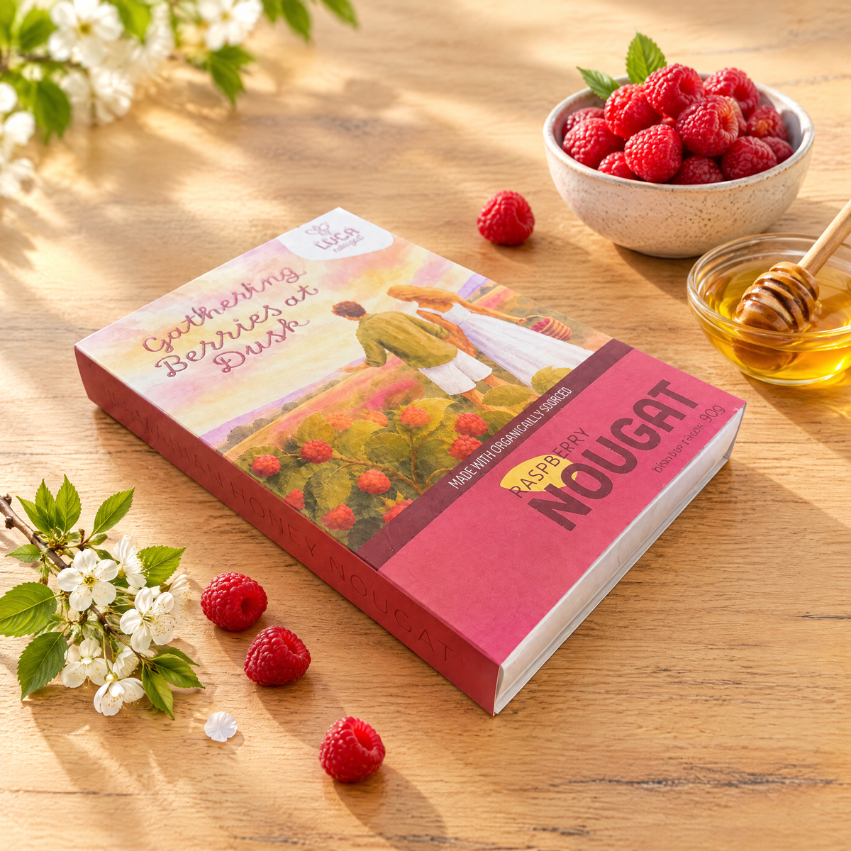 Raspberry Honey Nougat Gift Pack